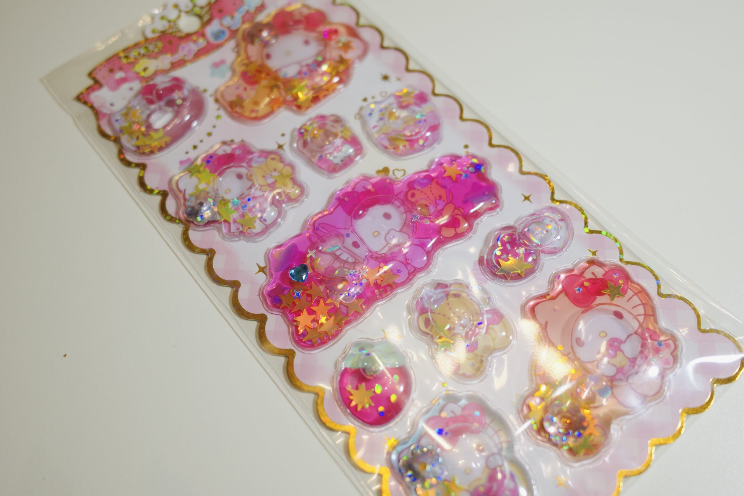 ウォーターinシール（キティ）※筆者私物