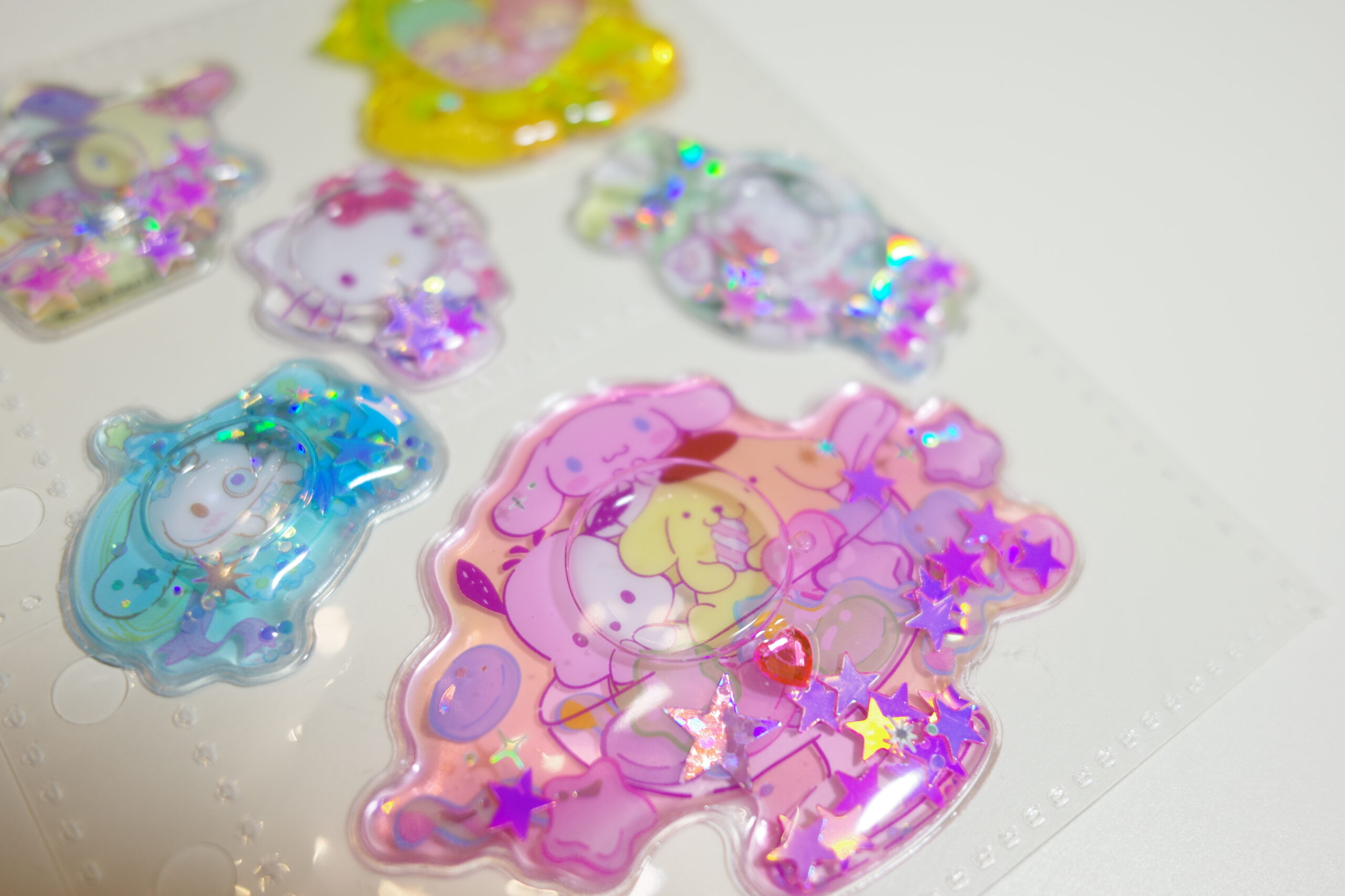 ウォーターinシール（サンリオmix）※筆者私物